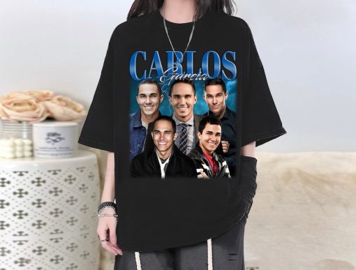 Carlos Garcia T-Shirt, Carlos Garcia Shirt, Carlos Garcia Tee, Actor Carlos Garcia Homage, Carlos Garcia Fan