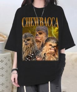 Vintage Chewbacca T-Shirt, Chewbacca Shirt, Chewbacca Tee, Actor Chewbacca Homage, Star Wars Fan, College Shirt