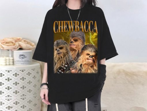 Vintage Chewbacca T-Shirt, Chewbacca Shirt, Chewbacca Tee, Actor Chewbacca Homage, Star Wars Fan, College Shirt