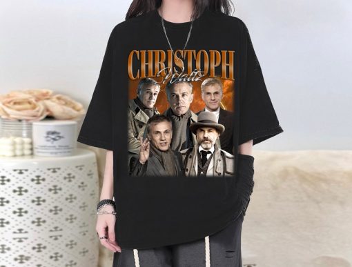 Christoph Waltz T-Shirt, Christoph Waltz Shirt, Christoph Waltz Tee, Actor Christoph Waltz Homage, Christoph Fan