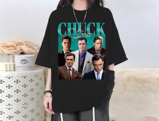 Vintage Chuck Bass T-Shirt, Chuck Bass Shirt, Chuck Bass Tee, Actor Chuck Bass Homage, Chuck Bass Fan, Casual Shirt