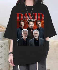 Vintage David Rossi Character T-Shirt, David Rossi Shirt, David Rossi Tee, Actor David Rossi Homage, Modern Shirt