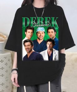 Vintage Derek Shepherd T-Shirt, Derek Shepherd Shirt, Derek Shepherd Tee, Actor Derek Shepherd Homage, College Shirt