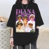 Diana Princess Character T-Shirt, Diana Princess Shirt, Diana Princess Tee, Actress Diana Princess Homage