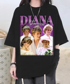 Diana Princess Character T-Shirt, Diana Princess Shirt, Diana Princess Tee, Actress Diana Princess Homage