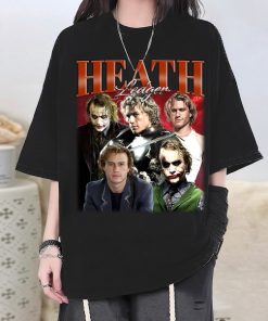 Heath Ledger Actor T-Shirt, Heath Ledger Shirt, Heath Ledger Tees, Heath Ledger Unisex, Actor T-Shirt, Famous Shirt