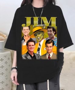 Limited Jim Carrey Actor T-Shirt, Jim Carrey Shirt, Jim Carrey Tees, Jim Carrey Unisex, Casual T-Shirt, College Shirt