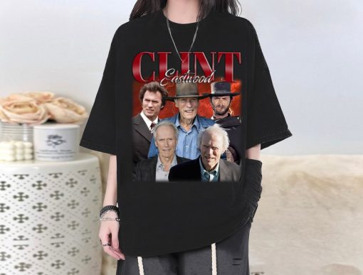 Retro Clint Eastwood T-Shirt, Clint Eastwood Shirt, Clint Eastwood Tee, Actor Clint Eastwood Homage, Clint Eastwood Fan