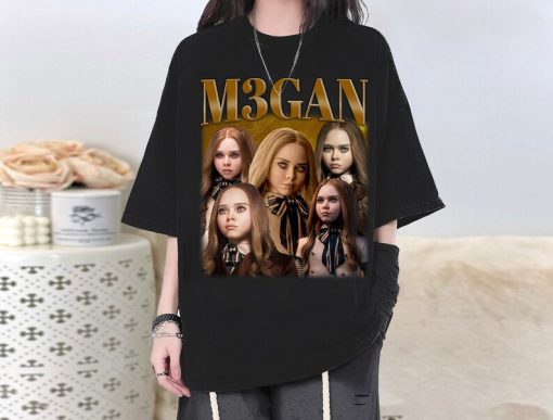 Vintage M3gan T-Shirt, M3gan Shirt, M3gan Tees, M3gan Homage, Character Shirt, Movie Sweater, Retro T-Shirt