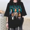 Denzel Washington T-Shirt, Denzel Washington Shirt, Denzel Washington Tee, Actor Denzel Washington Homage, Modern Shirt