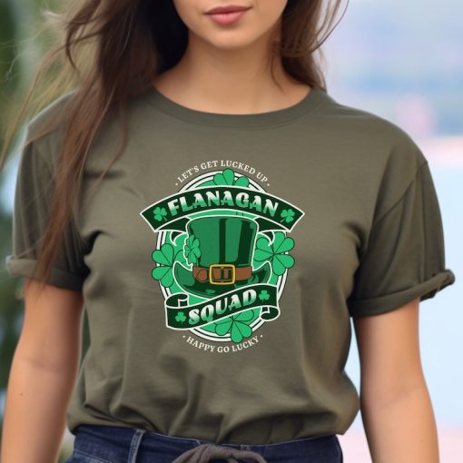 Flanagan Squad St Patrick's Day T-shirt