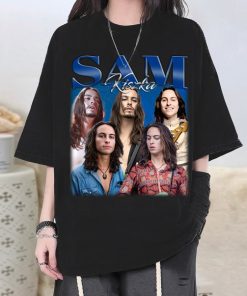 Vintage Sam Kiszka T-Shirt, Sam Kiszka Shirt, Sam Kiszka Tees, Sam Kiszka Homage, Casual T-Shirt, College Shirt