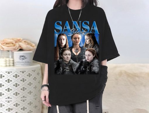 Unisex Sansa Stark T-Shirt, Sansa Stark Shirt, Sansa Stark Tees, Sansa Stark Homage, Casual T-Shirt, College Shirt