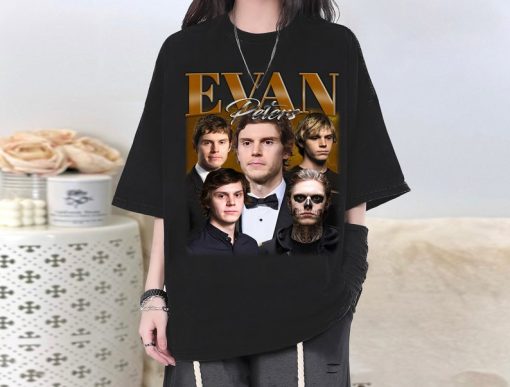 Evan Peters Actor T-Shirt, Evan Peters Shirt, Evan Peters Tee, Evan Peters Fan, Evan Peters Sweatshirt, Actor T-Shirt