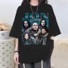 Jon Snow Character T-Shirt, Jon Snow Shirt, Jon Snow Tees, Jon Snow Unisex, Vintage Movie, Vintage Shirt