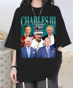 King Charles III T-Shirt, King Charles Shirt, King Charles Tees, King Charles Homage, Vintage Movie, Vintage T-Shirt