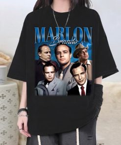 Marlon Brando T-Shirt, Marlon Brando Shirt, Marlon Brando Tees, Marlon Brando Homage, Casual TShirt, College Shirt