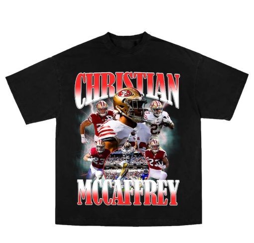 49ers RB Christian Mccaffrey T-shirt