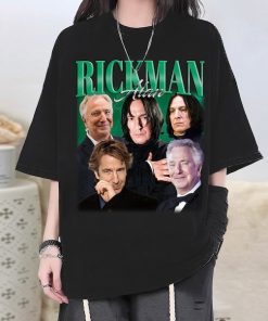 Rickman Alan T-Shirt, Rickman Alan Shirt, Rickman Alan Tees, Rickman Alan Homage, Vintage Movie, Vintage T-Shirt