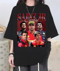 Carlos Sainz Jr T-Shirt, Carlos Sainz Jr Shirt, Carlos Sainz Jr Tees, Carlos Sainz Jr Homage, Character Shirt