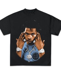 LIL BABY T-SHIRT | Rare Promo Concert Graphic Rap Tee