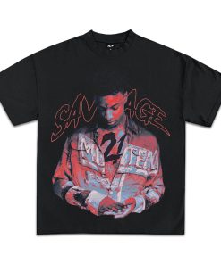 21 Savage Graphic T-Shirt | Rap Tee Graphic Print Vintage Hip Hop