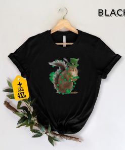 St Patrick's Day Squirrel T-Shirt, Funny St Patrick's Day Tshirt