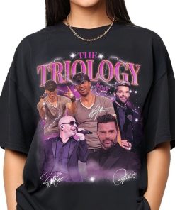 The Trilogy Tour 2023 2024 Enrique Iglesias X Pitbull X Ricky Martin T-Shirt, Enrique Iglesias Concert Shirt