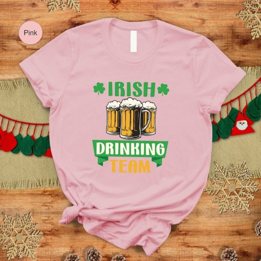 Irish Drinking Team Shirt, St Patrick's Day T-Shirt