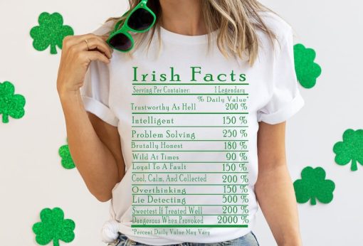 Irish Facts ,St. Patrick’s Day,Pub Drinking,Shamrock Shirts