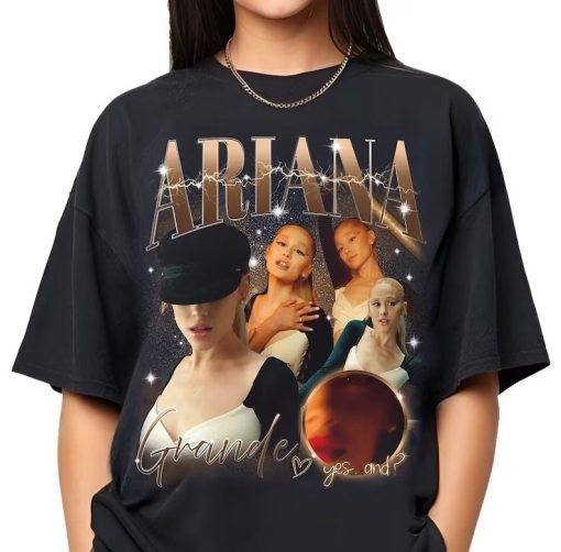 Yes And Ariana Shirt, Grande Tee, Vintage Graphic Tee