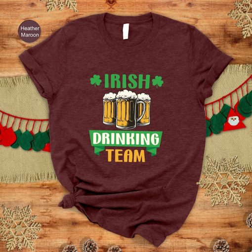 Irish Drinking Team Shirt, St Patrick's Day T-Shirt