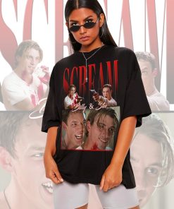 SCREAM Shirt, Billy Loomis Shirt, Stu Macher Shirt, Scream Movie Shirt