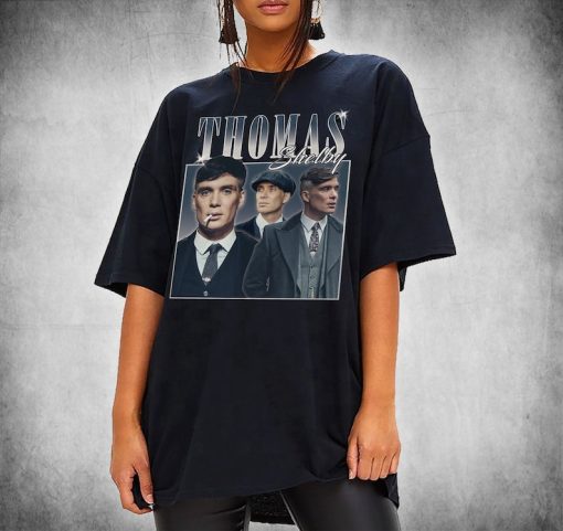 Thomas Shelby T-shirt Cillian Murphy Best gift Peacki Blinders t shirt