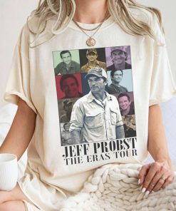 Vintage Jeff Probst The Eras Tour Sweatshirt, Jeff Probst Presenter Homage Shirt, Television Presenter Tee