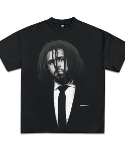 J COLE T-SHIRT | Rare Rap Album Merch Tour Tee