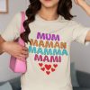 Mother's Day, Multi Language Mother, Mother's Day T Shirt