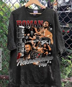 Vintage 90s Graphic Style Roman Reigns Shirt - Roman Reigns T-Shirt - American Professional Wrestler Tee For Man and