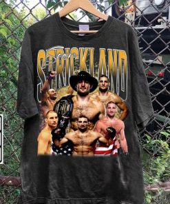 Vintage 90s Graphic Style Sean Strickland T-Shirt - Sean Strickland Sweatshirt - Mixed Martial Artist Tee For Man and