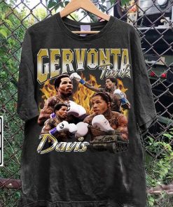 Vintage 90s Graphic Style Gervonta Davis Tee - Gervonta Davis Sweatshirt - American Professional Boxer Tee For Man and