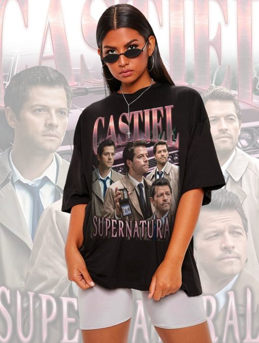 Limited Castiel Vintage T-Shirt, Castiel Graphic T-shirt