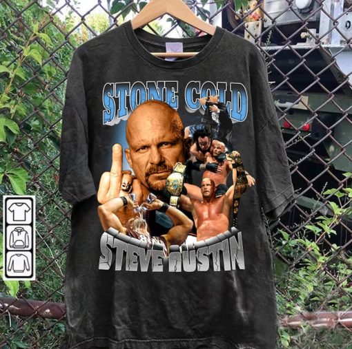 Steve Austin Shirt,Steve Austin T-Shirt, Bootleg Shirt, Professional Wrestler Tee For Man and Woman Unisex Shirt