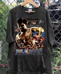 Vintage 90s Graphic Style Manny Pacquiao T-Shirt - Manny Pacquiao Pacman Hoodie - Retro American Boxer Tee For Man and