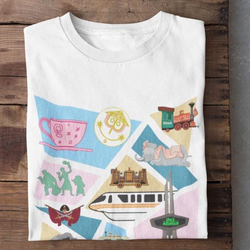 Magic Kingdom Retro 90's Style T-Shirt