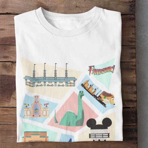 Hollywood Studios Retro 90's Style T-Shirt