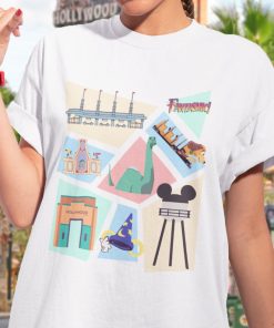 Hollywood Studios Retro 90's Style T-Shirt