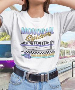 Monorail Race Car Style T-Shirt