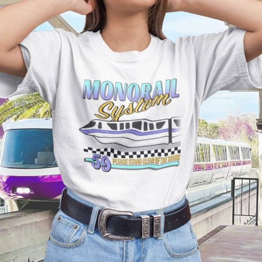 Monorail Race Car Style T-Shirt