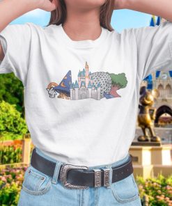 WDW Park Icons Skyline T-Shirt