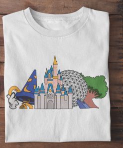 WDW Park Icons Skyline T-Shirt